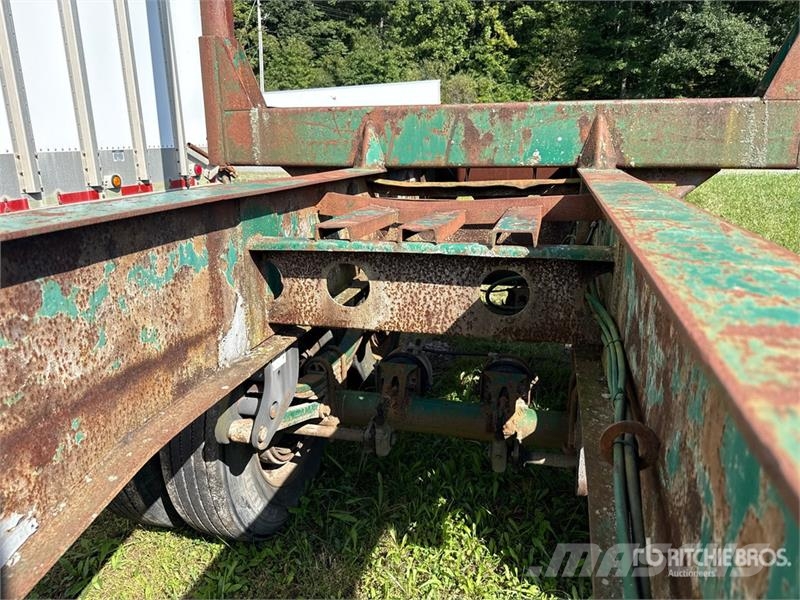 Evans LW2445P 45 ft T/A Pole Log Trailer (Inoperable) Timber trailers