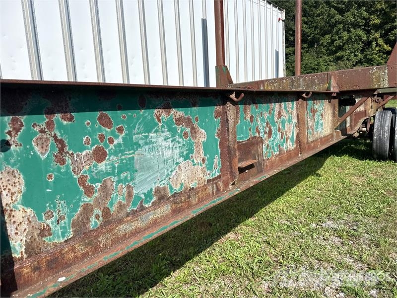 Evans LW2445P 45 ft T/A Pole Log Trailer (Inoperable) Timber trailers
