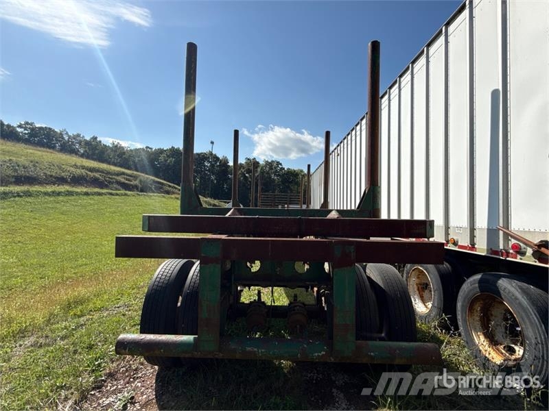 Evans LW2445P 45 ft T/A Pole Log Trailer (Inoperable) Timber trailers