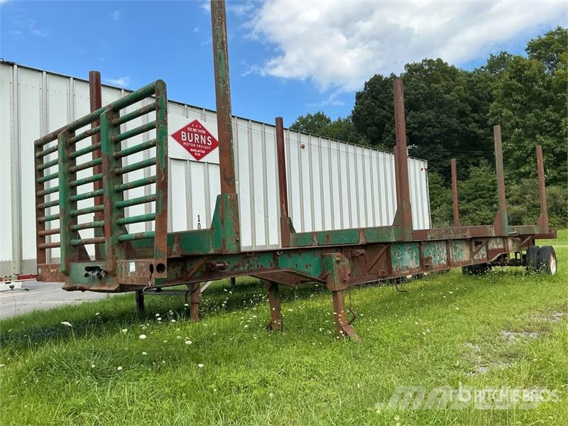 Evans LW2445P 45 ft T/A Pole Log Trailer (Inoperable) Timber trailers