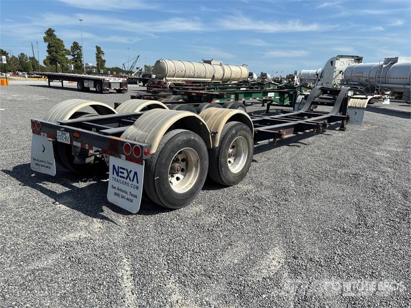 EXA HULK II 17 ft T/A Container Trailer Konteineriekrāvēji