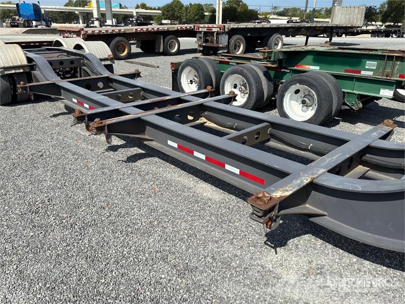 EXA HULK II 17 ft T/A Container Trailer Konteineriekrāvēji