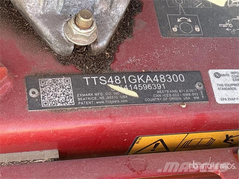Exmark Turf Tracer S-Series Stand-On 48 in Lawn Mower Traktorklippere