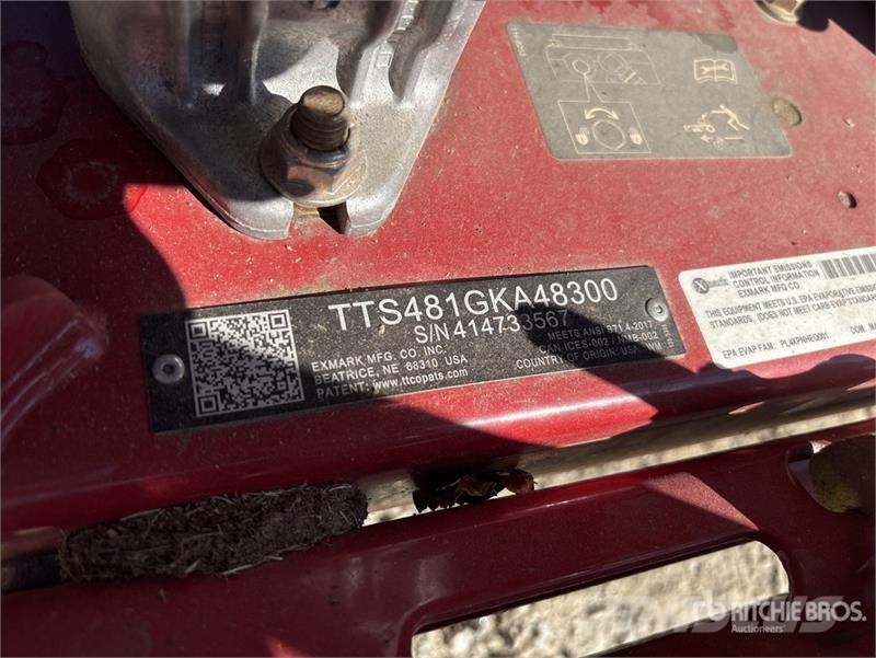 Exmark Turf Tracer S-Series Stand-On 48 in Lawn Mower Traktorklippere