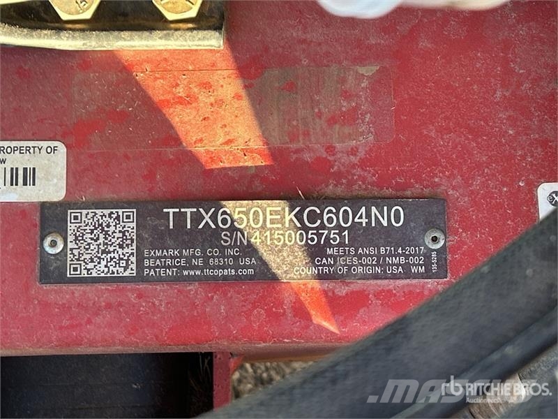 Exmark Turf Tracer X-Series 60 in Lawn Mower Самоходные газонокосилки