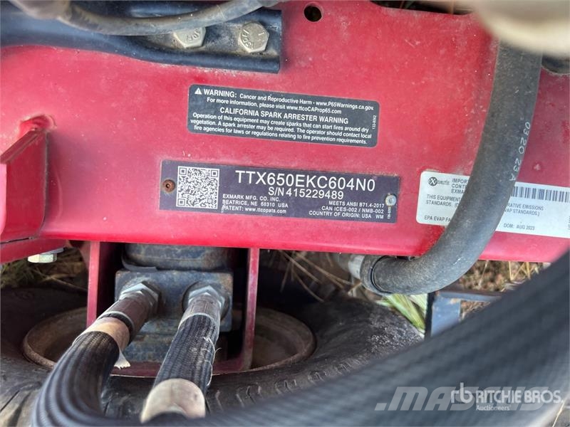 Exmark Turf Tracer X-Series Ride-On 60 in Lawn Mower Vrtni traktor kosilnice