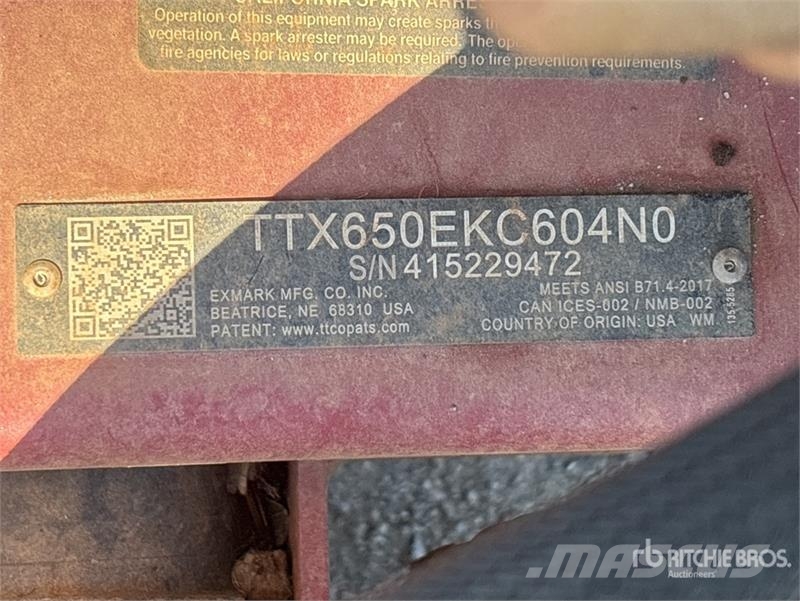 Exmark Turf Tracer X-Series Stand-On 60 in Lawn Mower Vrtni traktor kosilnice