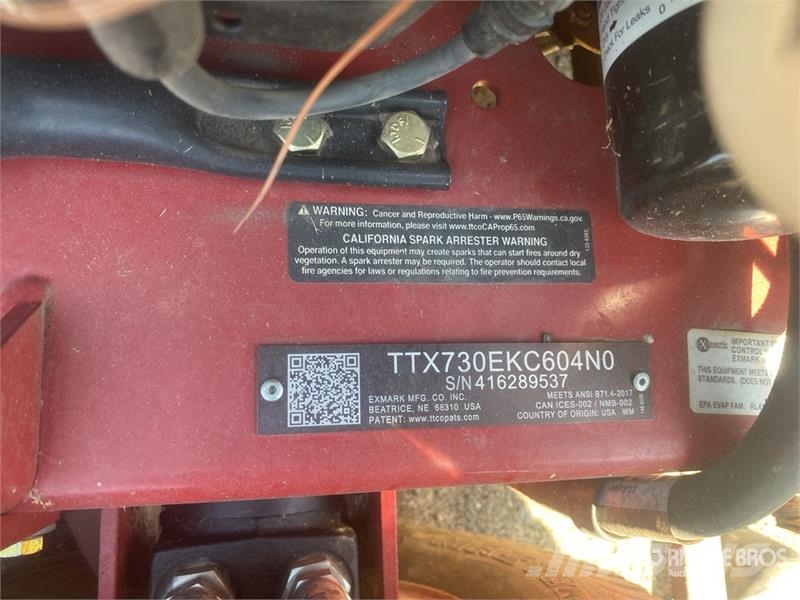 Exmark Turf Tracer X-Series Lawn Mower ركوب الحشائش