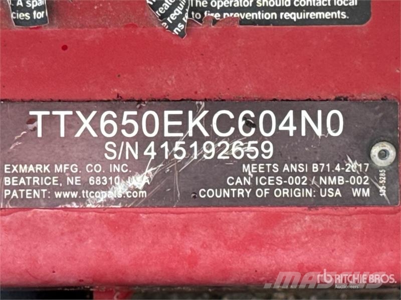 Exmark Turf Tracer X-Series 4x2 60 in Lawn Mower Reitermäher