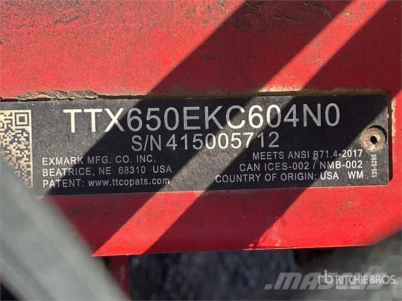 Exmark Turf Tracer X-Series Stand-On 60 in Lawn Mower Sodo traktoriukai-vejapjovės