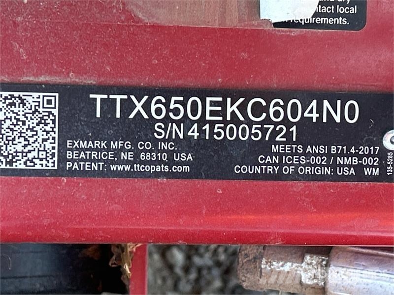 Exmark Turf Tracer X-Series Stand-On 60 in Lawn Mower Riding mowers
