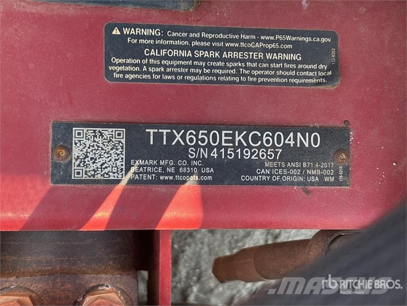 Exmark Turf Tracer X-Series 60 in Lawn Mower Vrtni traktor kosilnice