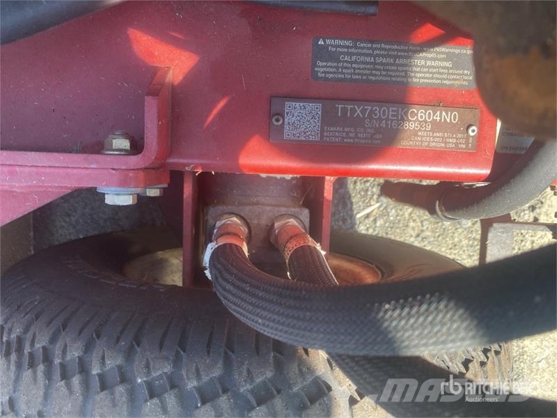Exmark Turf Tracer X-Series Lawn Mower ركوب الحشائش