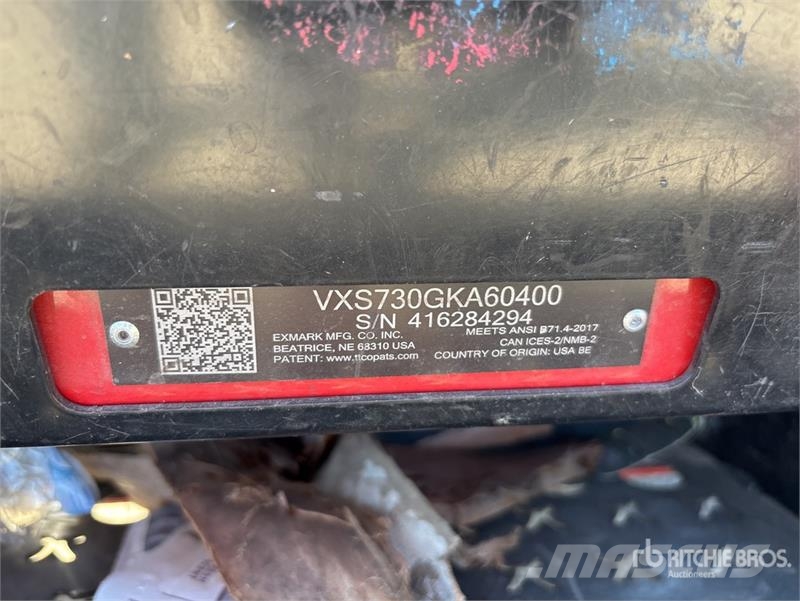 Exmark Vertex S Series Stand-On 60 in Lawn Mower Traktorklippere