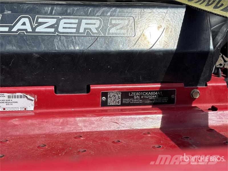 Exmark Zero-Turn 60 in Lawn Mower ركوب الحشائش