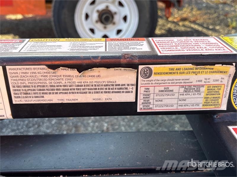  Fabrique S/A Equipment Trailer 7 ft S/A Equipment  مقطورات مركبات نقل