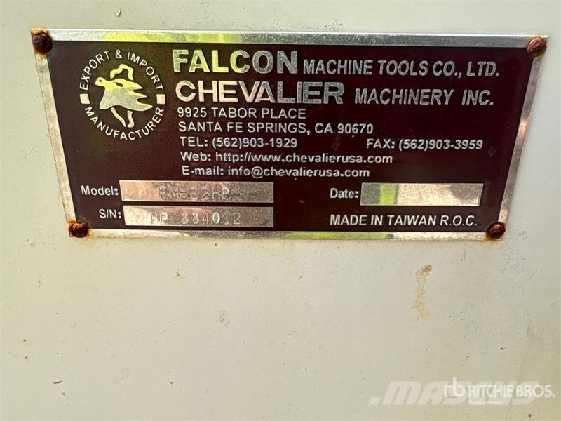 Falcon Chevalier FM-32HP Vertical Milling Machine - Fits Gradbeništvo - drugo