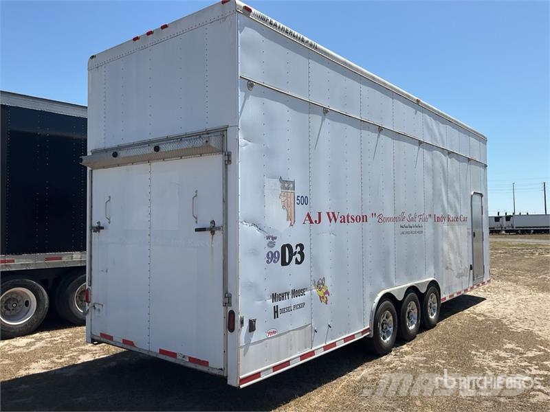  Featherlite Tri/A Enclosed Car Carrier Trailer 車両運搬用トレーラー