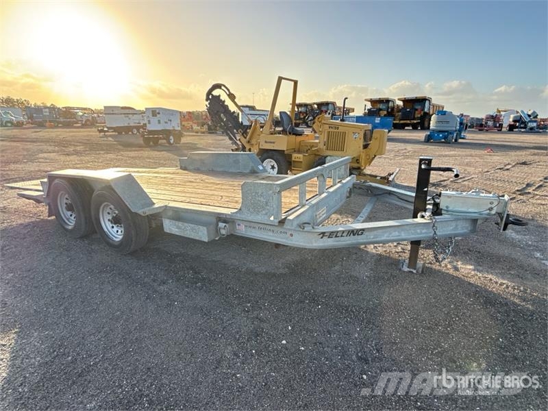 Felling FT-12IT-I-G 18 ft T/A Tilt Deck Trailer Maskinhenger