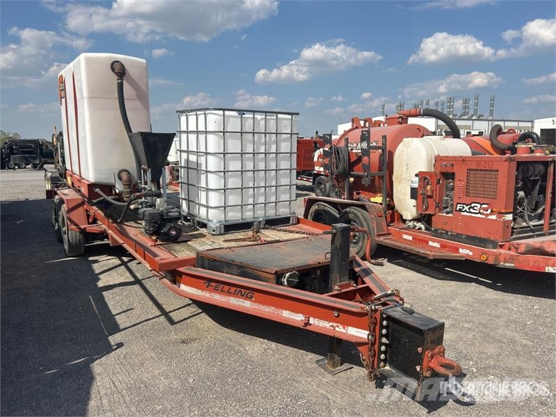 Felling FT-24 23 ft T/A Equipment Trailer Ρυμούλκες μεταφοράς οχημάτων