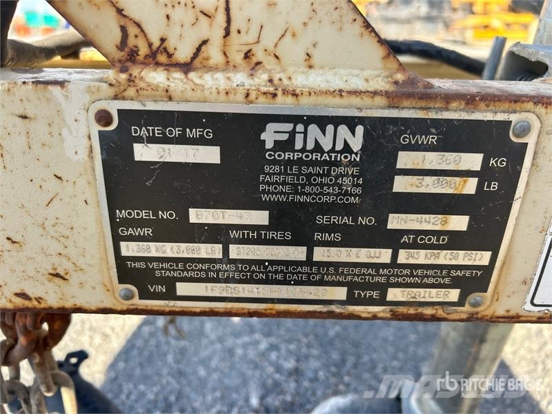 Finn B70 Andre komponenter