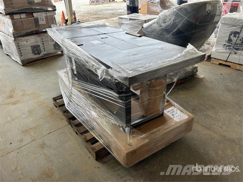 Fire Pit - 76 in Adjustable Height Propane  Pit Ta Otros componentes
