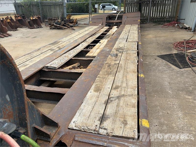 Fontaine 102000 lb 48 ft Tri/A Removable Gooseneck Step Dec Reboques carga baixa