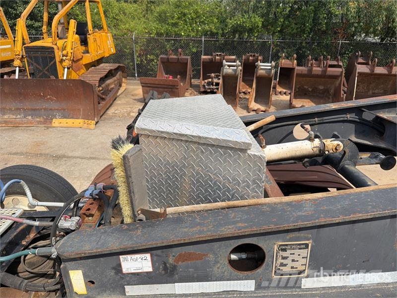 Fontaine 102000 lb 48 ft Tri/A Removable Gooseneck Step Dec Reboques carga baixa