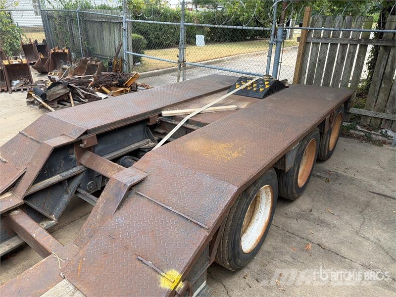 Fontaine 102000 lb 48 ft Tri/A Removable Gooseneck Step Dec Reboques carga baixa
