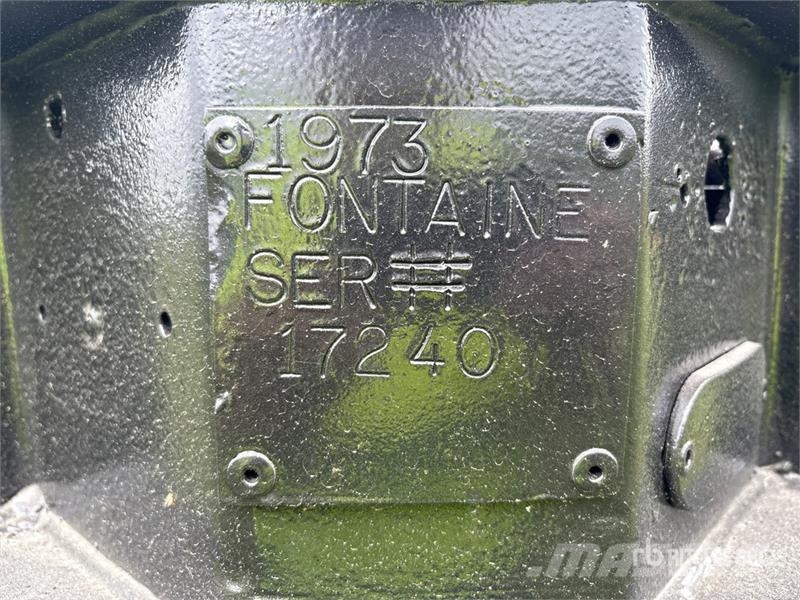 Fontaine 42 ft T/A Step Deck Trailer Nizki nakladalci
