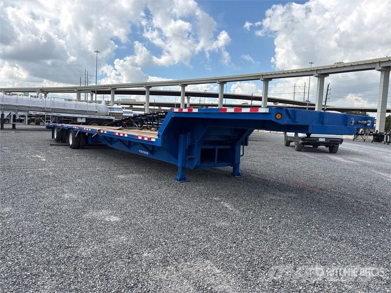 Fontaine 53 ft T/A Spread Axle Step Deck Trailer Zemie treileri