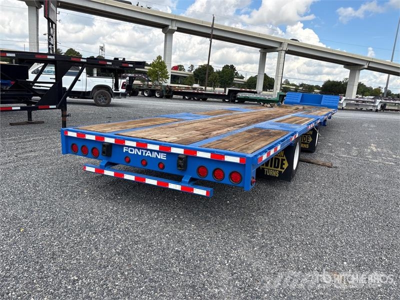 Fontaine 53 ft T/A Spread Axle Step Deck Trailer Zemie treileri
