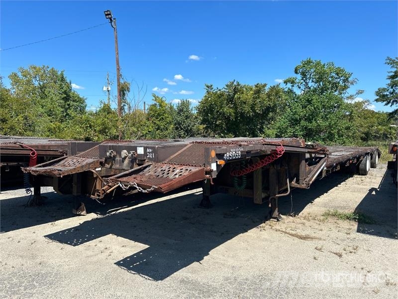 Fontaine DFT 53 ft T/A Step Deck Trailer Низькорамні причепи
