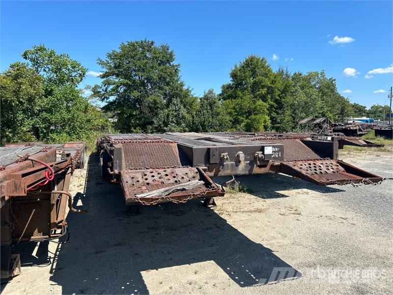 Fontaine DFT 53 ft T/A Step Deck Trailer Низькорамні причепи