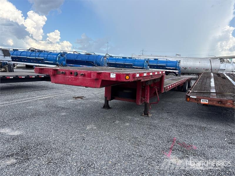 Fontaine EDFT-7-8048WSAWK 48 ft T/A Spread Axle Step Deck T 로우 로더