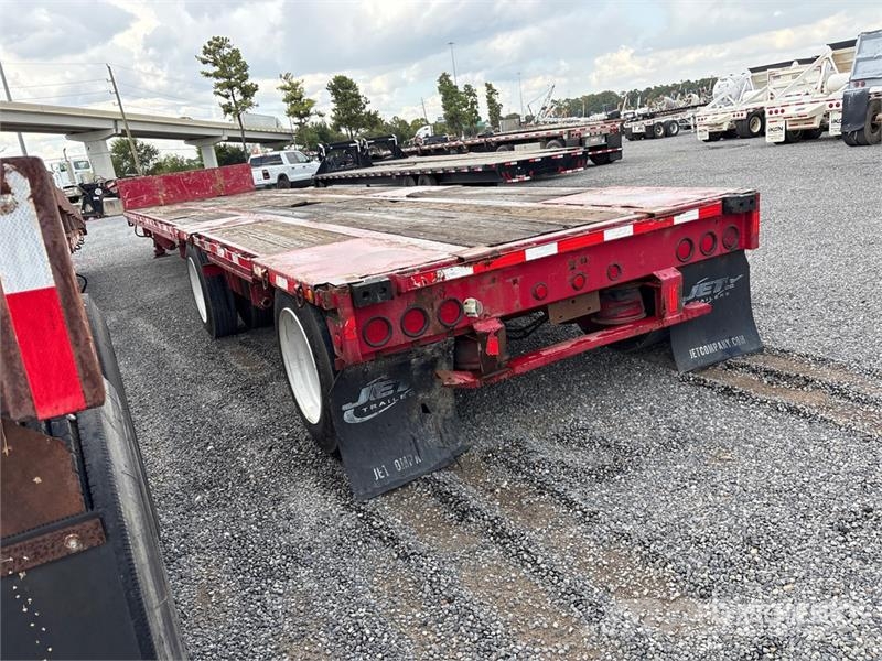 Fontaine EDFT-7-8048WSAWK 48 ft T/A Spread Axle Step Deck T 로우 로더