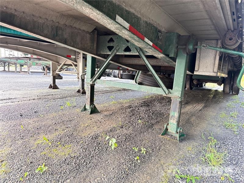 Fontaine HARHF12W 48' Curtain Side Trailer (Inoperable) Priekabos su tentu