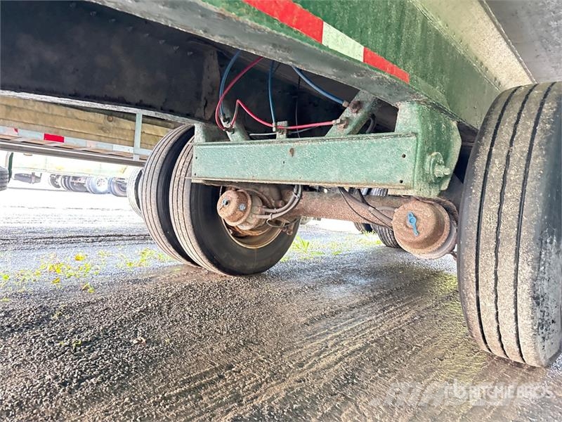 Fontaine HARHF12W 48' Curtain Side Trailer (Inoperable) Priekabos su tentu