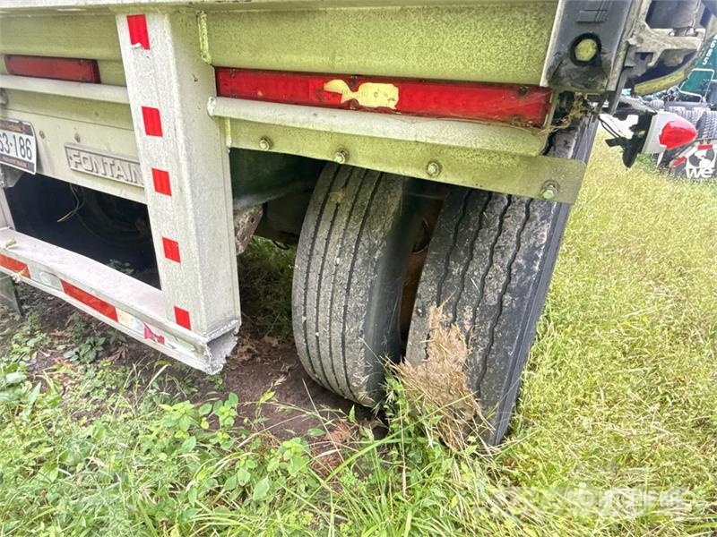 Fontaine HARHF12W 48 ft T/A Spread Axle Curtain Side Traile Tents