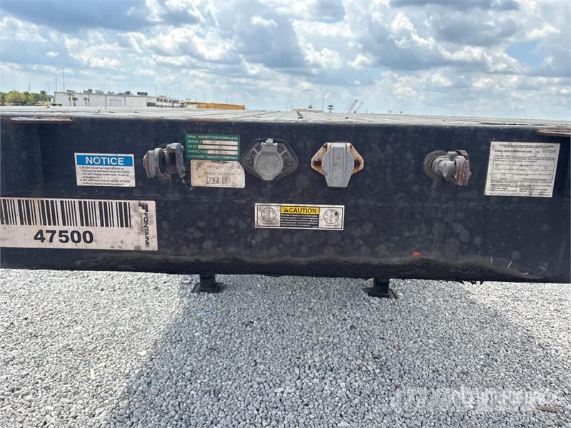 Fontaine HCICD22RSA 53 ft T/A Step Deck Trailer Plataformas bajas