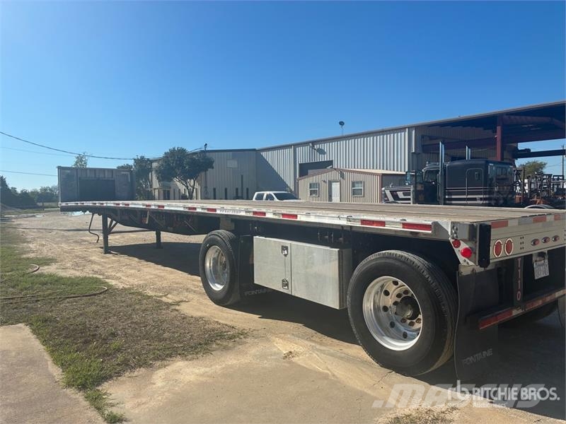Fontaine IFTW-7-8048WSAWK 48 ft T/A Spread Axle Flatbed Tra Flatbed römorklar