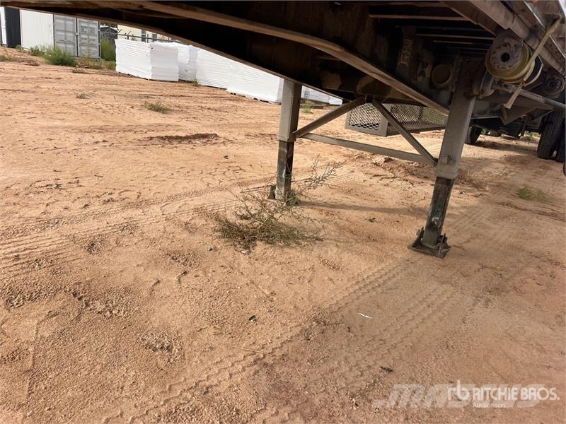 Fontaine LFTW-5-8048SLAW 48 ft T/A Spread Axle Flatbed Trai Prikolice platforme/otvoreni sanduk