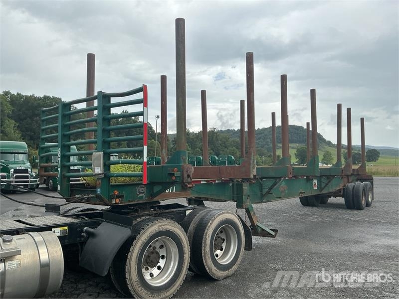 Fontaine LGTW8045 45 ft T/A Pole Log Trailer 木材トレーラー