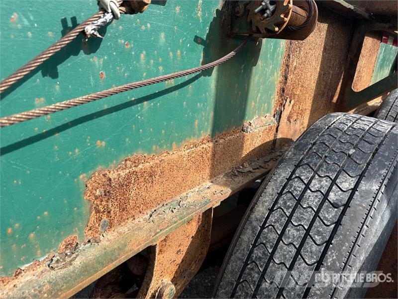 Fontaine LGTW8045 45 ft T/A Pole Log Trailer 木材トレーラー