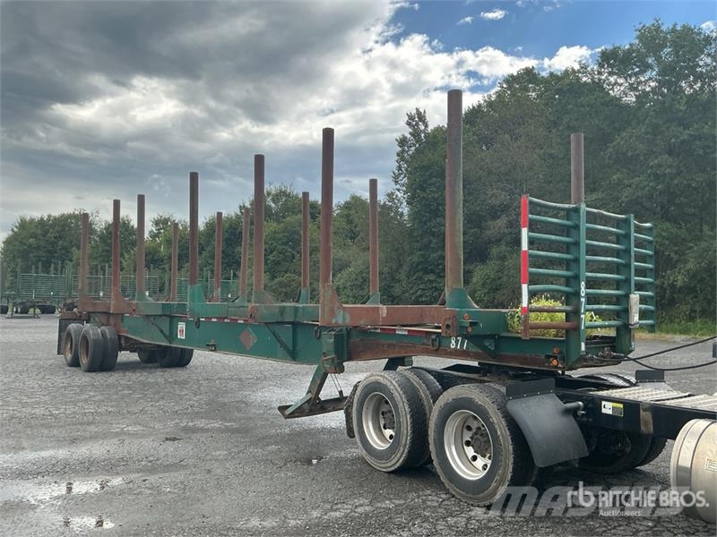 Fontaine LGTW8045 45 ft T/A Pole Log Trailer 木材トレーラー