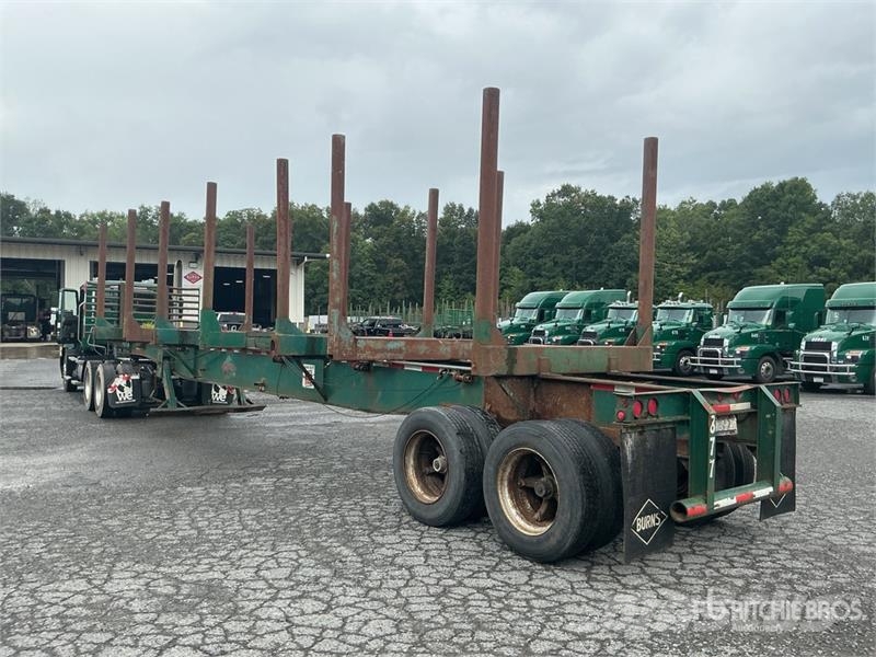 Fontaine LGTW8045 45 ft T/A Pole Log Trailer 木材トレーラー