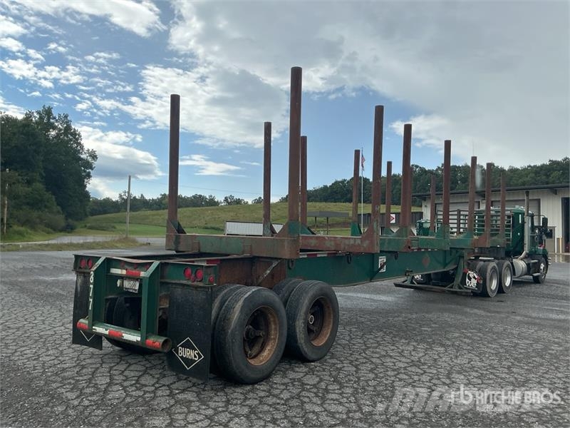 Fontaine LGTW8045 45 ft T/A Pole Log Trailer 木材トレーラー