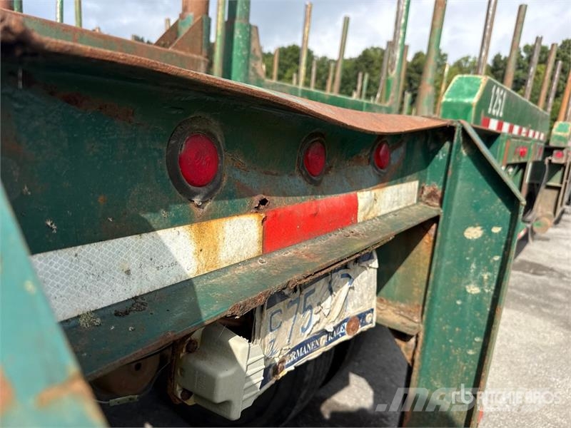 Fontaine LGTW8045 45 ft T/A Pole Log Trailer 木材トレーラー