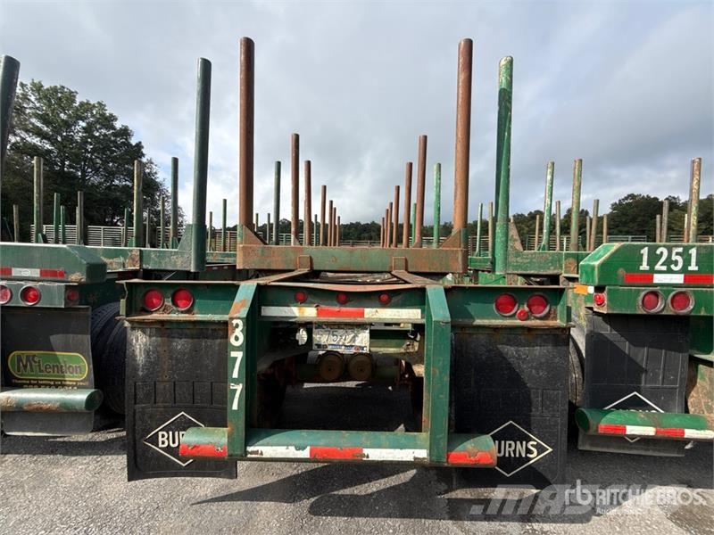 Fontaine LGTW8045 45 ft T/A Pole Log Trailer 木材トレーラー