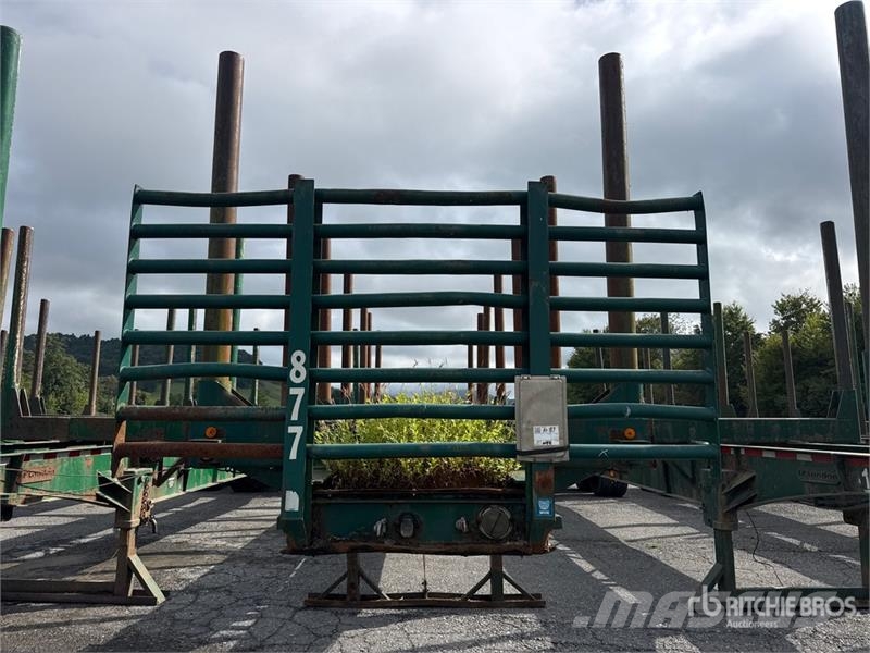 Fontaine LGTW8045 45 ft T/A Pole Log Trailer 木材トレーラー